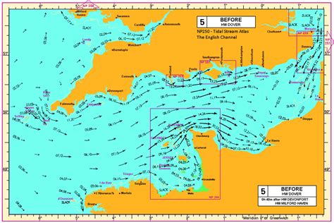 english channel chart.